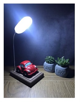 Mobgift Mini Vosvos Araba Masa/Gece Lambası 